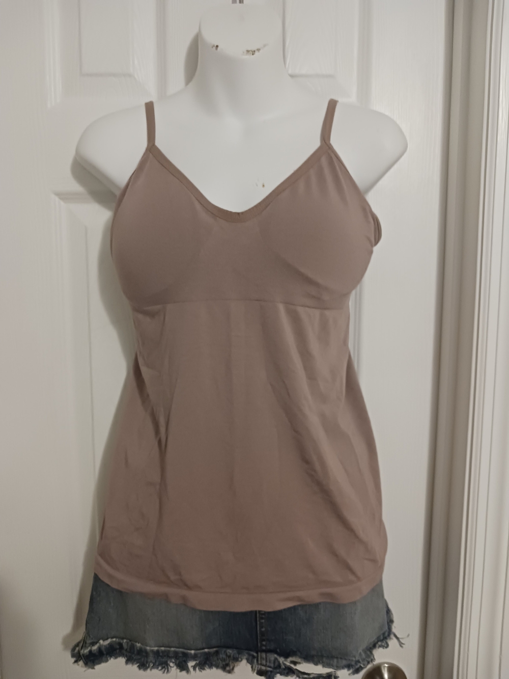 Skinnygirl Lavender Seamless V-Neck Spaghetti Strap Shapewear XL
